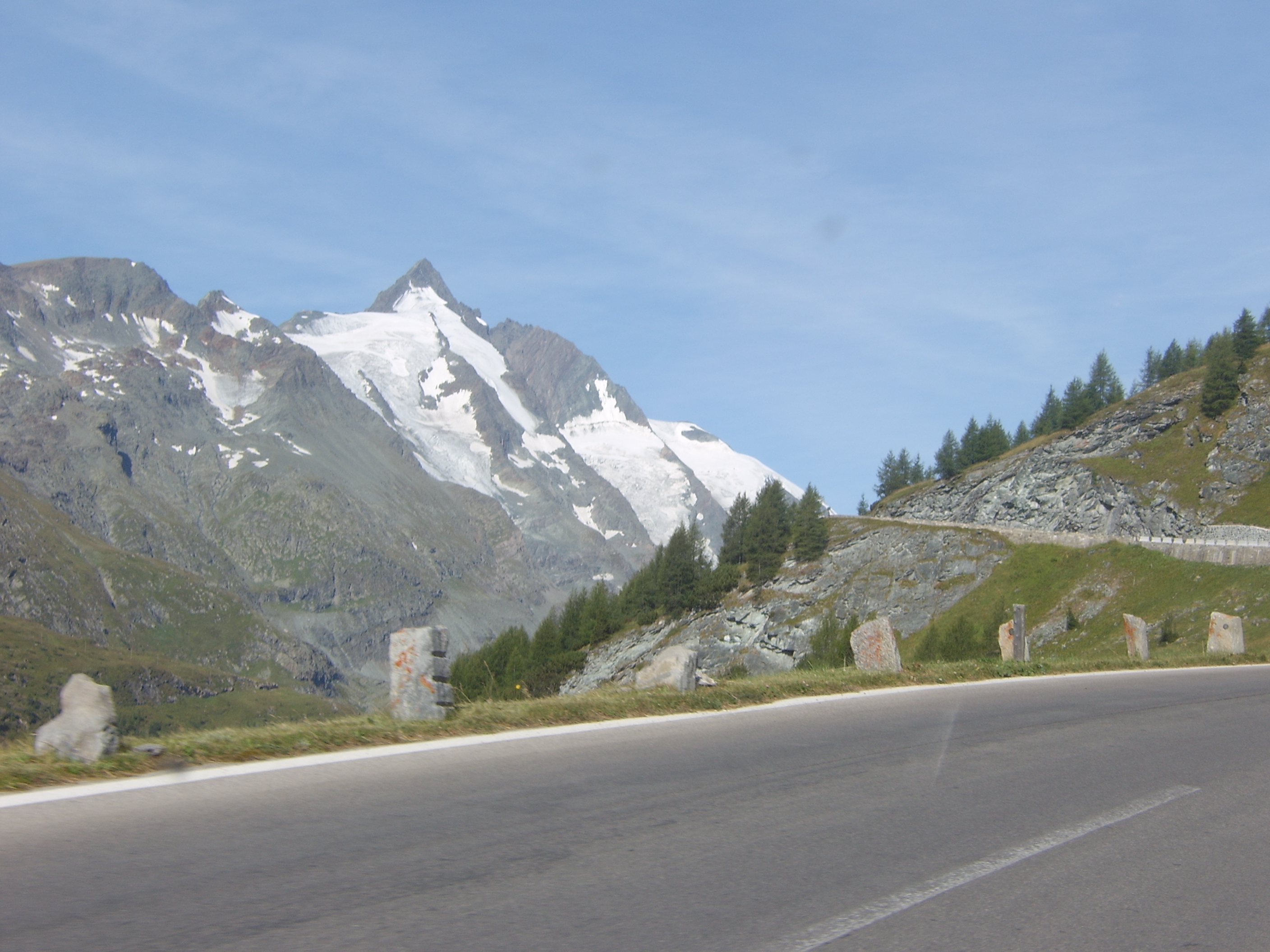 Fahrt in Richtung Kaiser-Franz-Josefs-Höhe